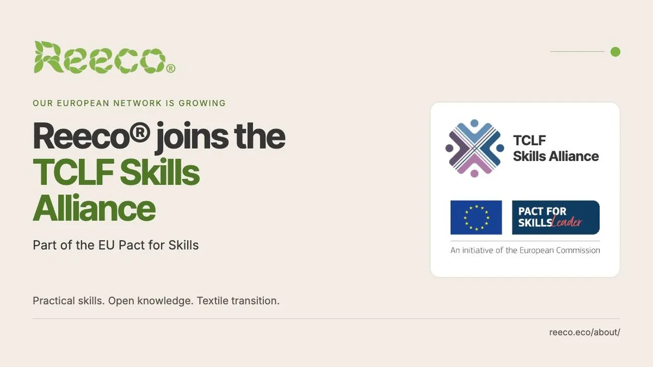 We zijn toegetreden tot de TCLF Skills Alliance, het grootschalige vaardighedenpartnerschap voor textiel, kleding, leer...